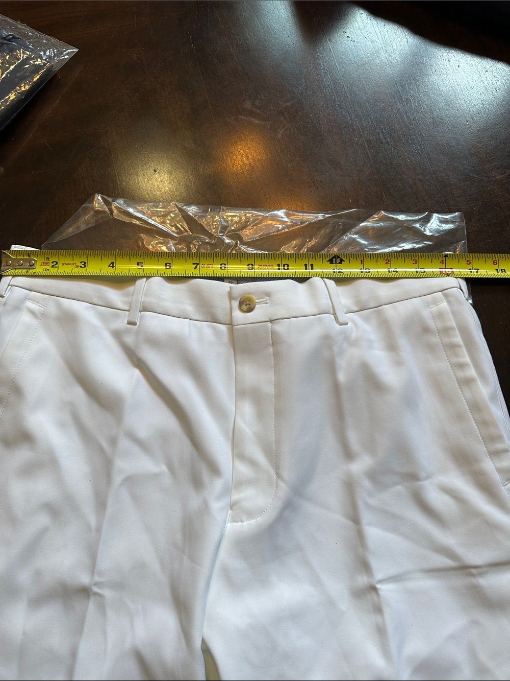 New White Peter Millar White Men's Crown Sport 32” Shorts Golf - Picture 4 of 9